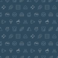 food line icon pattern set N10