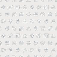 food line icon pattern set N11