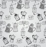 Vintage Hand Drawn Seamless Pattern N5