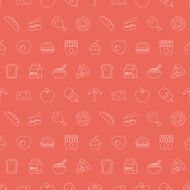 food line icon pattern set N12