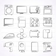 Home Appliance Icons N4