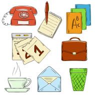 Set of business hand draw images N2