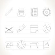 Office &amp; Business icons N8