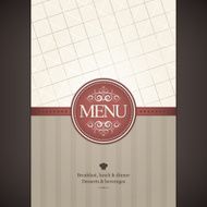 Restaurant menu design N75