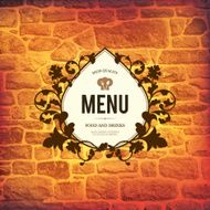 Restaurant menu design N78