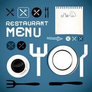 Restaurant menu template N9