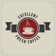 Vintage Coffee Label N107