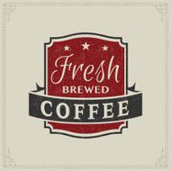 Vintage Coffee Label N109