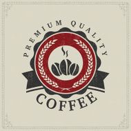 Vintage Coffee Label N110