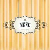 Restaurant menu design N87