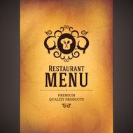 Restaurant menu design N90