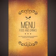 Restaurant menu design N92