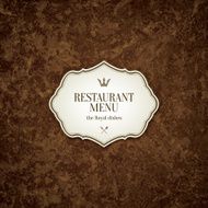 Restaurant menu design N94