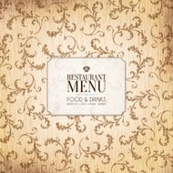 Restaurant menu design N95