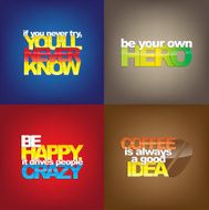 Set Of Motivational Quotes N2