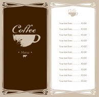 coffee menu N36
