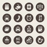 Hotel Services Icons N4
