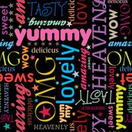 Yummy seamless pattern N2