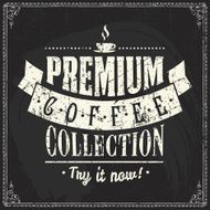 Vintage Coffee Label N116