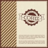 Vintage Card with coffee N16