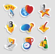 Icons for leisure