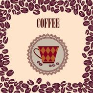 Coffee Label with Cup N2