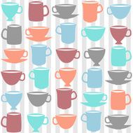 Cups seamless pattern N4
