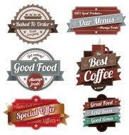 Vintage label designs