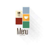 Restaurant menu Flat design N3