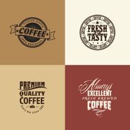 Vintage Card with coffee N20