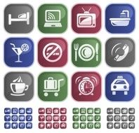 Hotel buttons N3