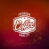 Vintage Coffee Label N123
