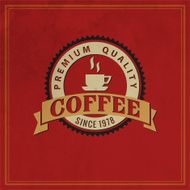 Vintage Coffee Label N126