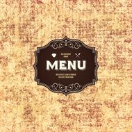 Restaurant menu design N120