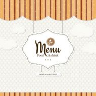 Restaurant menu design N124