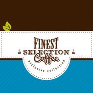 Vector coffee label N27