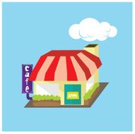 Shop Design Illustration Vector
