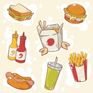 Fast food set N2