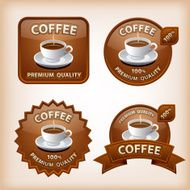 coffee glossy icons