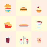 Fast Food Icons N24