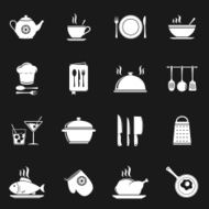 food and kitchen icons N3