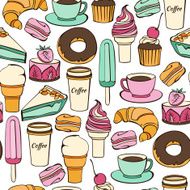 Vintage bakery background N7