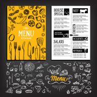 Cafe menu food N8