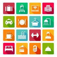 set of Hotel icons N2