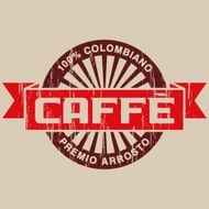 Vintage Caf&eacute; Label (Italian) N5
