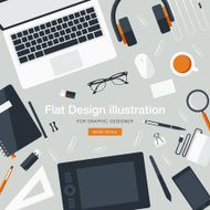 Workspace for graphic designer N17