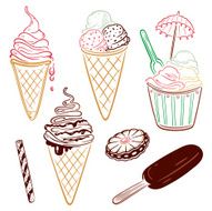 Ice cream Chocolate N2