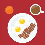 Eggs and Bacon Breakfast