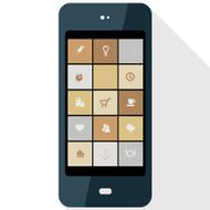 Flat application template