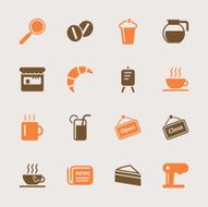 Coffee Shop Icons - Color Series